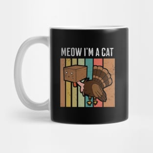 Thanksgiving Cat - Meow I'm a Cat Mug